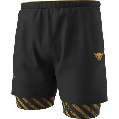 Dynafit Trail 2in1 short black out / tobacco – Zboží Dáma