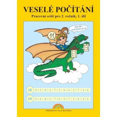 Veselé počítání pro 2. ročník základní školy Pracovní sešit 1. díl – Hledejceny.cz