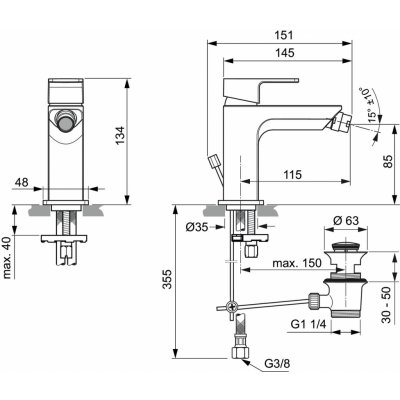 Ideal Standard Edge A7118AA – Hledejceny.cz