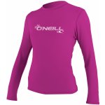 O'Neill Wms Basic Skins L/S Sun Shirt fox pink – Zboží Mobilmania