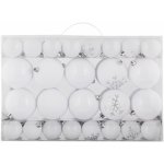 home LIVARNO Ozdoby na vánoční stromek 68dílná sada bílá – Zboží Dáma