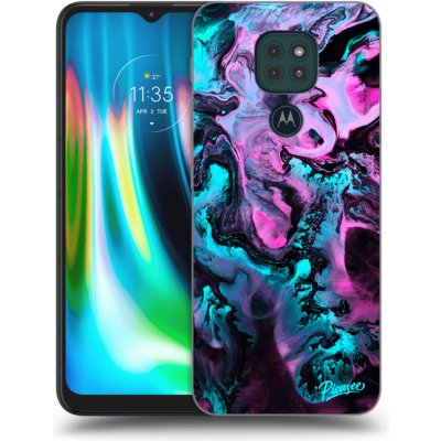 Pouzdro Picasee silikonové Motorola Moto G9 Play - Lean černé – Zboží Mobilmania