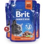 Brit Premium Cat Sterilised Salmon 100 g – Zbozi.Blesk.cz