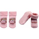 Baby Nellys Kojenecké froté ponožky s ABS Bunny růžové – Zboží Mobilmania