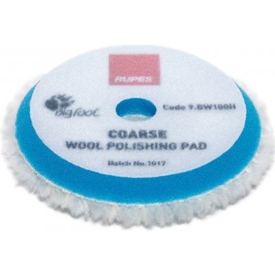 Rupes Wool Polishing Pad Coarse 80/90 mm