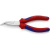 Kleště kulaté Knipex Kleště půlkulaté s břity 25-25-160 - KN25-25-160