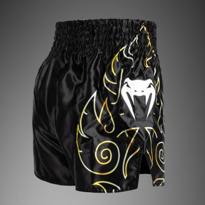 Venum Muay Thai VTC Flames Black/Gold – Zboží Mobilmania