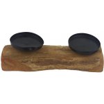 Svícen na 2 svíčky D6599 – Zboží Dáma