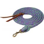 WEAVER Vodítko s karabinou Poly Cowboy fialová/zelená – Zboží Dáma