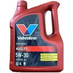 Valvoline Max Life 5W-30 4 l – Hledejceny.cz