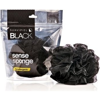 Suavipiel pánská smyslná houba na mytí Black Sense Sponge
