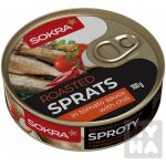 Sokra Smažené šproty v rajčatové omáčce s chilli 160 g – Hledejceny.cz