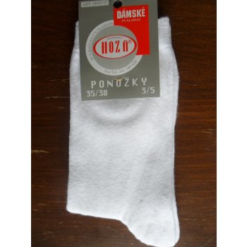 Hoza H003 dámské ponožky bílé