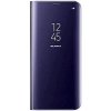 Pouzdro a kryt na mobilní telefon Pouzdro SES Zrdcadlové silikonové flip Samsung Galaxy S22 Plus 5G - modré