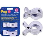 Petite&Mars Kolíček Peg bílá 2ks – Sleviste.cz