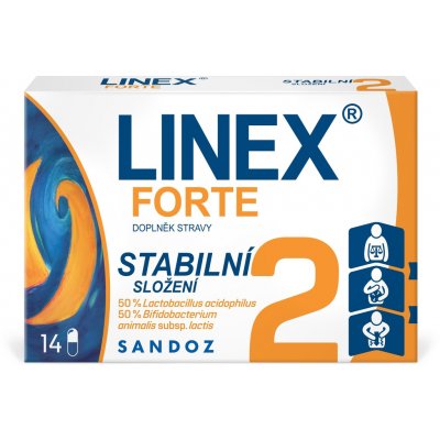 Linex Forte 14 kapslí – Hledejceny.cz