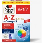 Doppelherz A-Z + Omega-3 Extra 30 kapslí – Hledejceny.cz