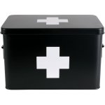 Present time Kovová lékárnička 31,5 x 19 x 21 cm černá – Sleviste.cz