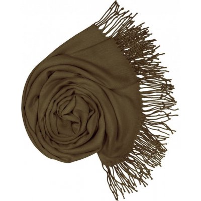 Dámská šála pašmína Carlo Romani tmavě hnědá – Sleviste.cz