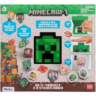 3D sada na výrobu samolepek Minecraft – Zboží Živě