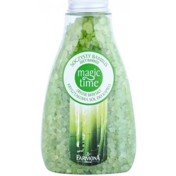 Farmona Magic Time Juicy Bamboo krystalová sůl do koupele s minerály 510 g