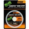 Rybářské lanko Fox šňůra Camotex Semi stiff 20m 25lb