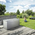 Biohort LeisureTime Box 181 x 79 x 71 šedý křemen metalíza – Zboží Mobilmania