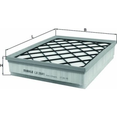 KNECHT Vzduchový filtr LX2641 – Hledejceny.cz
