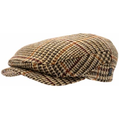 CTH Ericsson of Sweden Zimní vlněná bekovka driver Lucas Harris Tweed Glen Check – Sleviste.cz