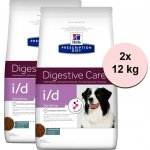 Hill’s Prescription Diet I/D Sensitive ActivBiome+ 2 x 12 kg – Sleviste.cz