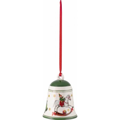 Villeroy & Boch 14-8622-6850 Ozdoba na stromeček Annual Christmas Edition My Christmas Tree zvonek zelená – Hledejceny.cz
