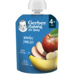 Gerber Natural kapsička banán a jablko 90 g – Zbozi.Blesk.cz
