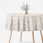 Goldea vánoční kulatý ubrus valencia hvězdičky na režné Ø 140 cm – Zboží Dáma Goldea vánoční kulatý ubrus valencia hvězdičky na režné Ø 140 cm – Zboží Dáma