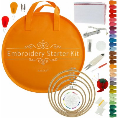 Maaleo 25724 Sada pro vyšívání 207 ks, XXL – Zboží Mobilmania