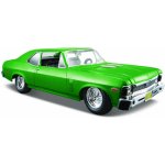 Maisto Chevrolet Nova SS 1970 31262 zelená 1:24 – Zboží Dáma