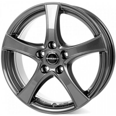 BORBET F2 6x16 5x100 ET38 Mistral anthracite polished gloss | Zboží Auto