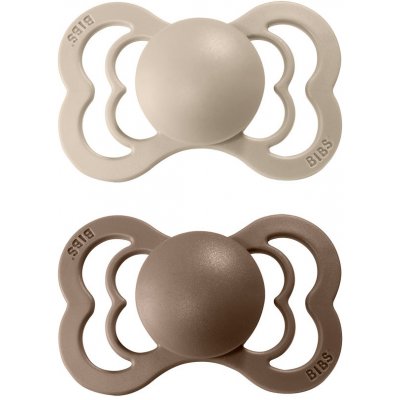 Bibs Supreme kaučuk vanilla dark oak 2 ks – Zboží Dáma