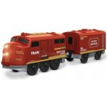 Babu vláčky Elektrický vláček červený set 2 ks – Hledejceny.cz