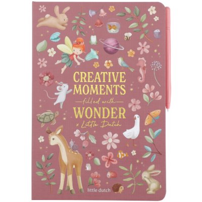 LITTLE DUTCH kreslicí tablet Pink Fairy Garden – Sleviste.cz