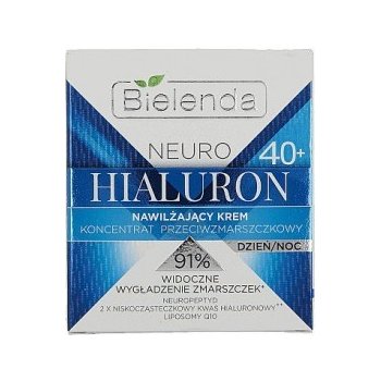Bielenda Neuro Hyaluron koncentrovaný hydratační krém s vyhlazujícím efektem 40+ 50 ml
