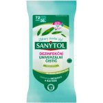SANYTOL Dezinfekční univerzální čistící utěrky 72 ks – Sleviste.cz
