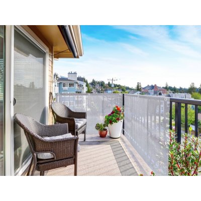 LIFETIME GARDEN Zástěna na balkon 0,75 x 6 m s UV filtrem – HobbyKompas.cz