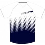 Force MTB ANGLE krátký rukáv bílo-modrý dámský – Zboží Dáma