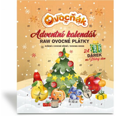Ovocňák adventní kalendář mix 24x 10g – Zboží Dáma