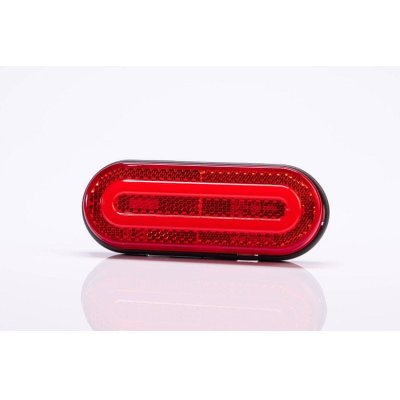 FRISTOM světlo poziční FT-072 LED 12/24V červené – Sleviste.cz