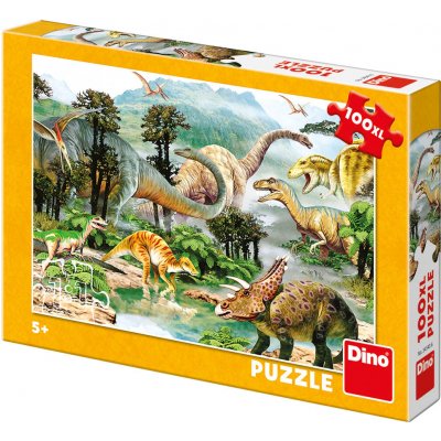 Dino Život dinosaurů 100 dílků – Sleviste.cz