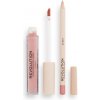 Kosmetická sada Makeup Revolution Lip Contour Kit D. dlouhotrvající matná tekutá rtěnka 3 ml + D. tužka na rty 1 g dárková sada