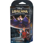 Disney Lorcana TCG Rise of the Floodborn Starter Deck Amber / Sapphire – Zboží Mobilmania