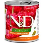 N&D Quinoa Dog Adult Skin & Coat Herring & Coconut 285 g – Hledejceny.cz