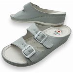 Koka dámské nadměrné zdravotní pantofle bílé – Zboží Dáma